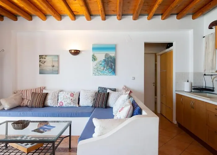 펜션 Ammos 1 - Seafront House In Glyfo Beach, Sifnos