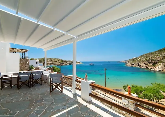 Ammos 1 - Seafront House In Glyfo Beach, Sifnos
