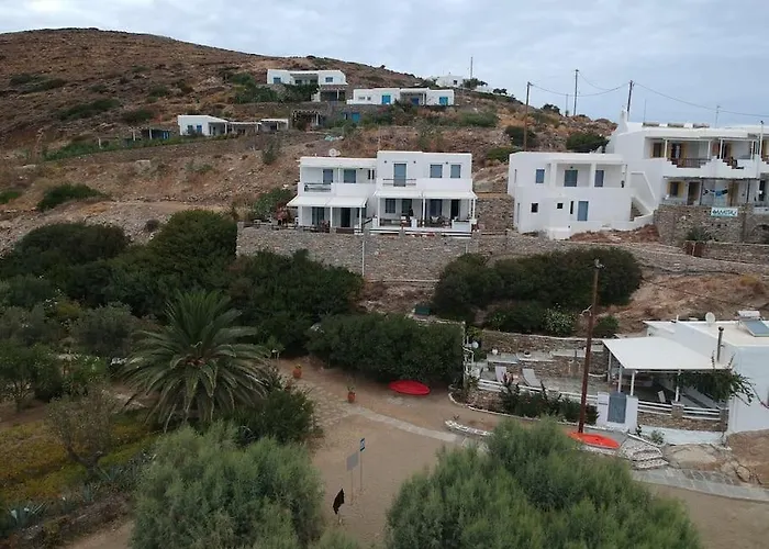 펜션 Ammos 1 - Seafront House In Glyfo Beach, Sifnos Chrisopigi (Sifnos)