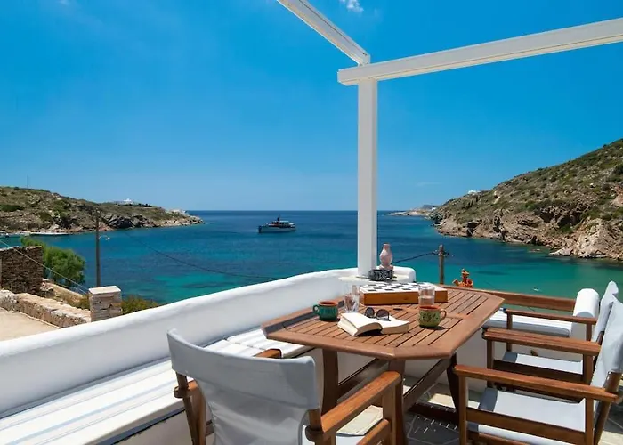 Ammos 1 - Seafront House In Glyfo Beach, Sifnos