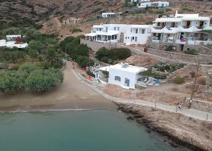 Feriehus Ammos 1 - Seafront House In Glyfo Beach, Sifnos *